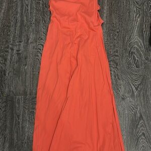 Gap Elegant Orange Maxi Dress